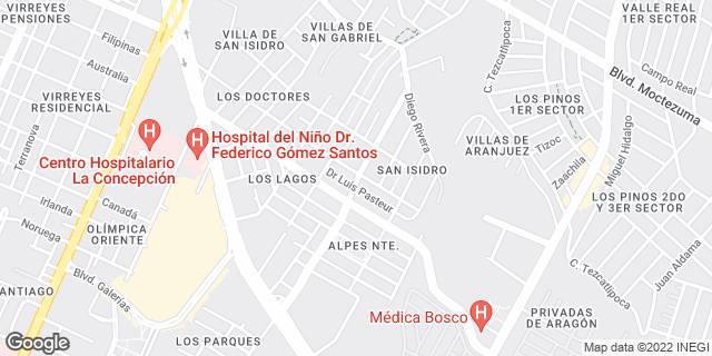 Ubicación consultorio Dra. Nalleli Eligio